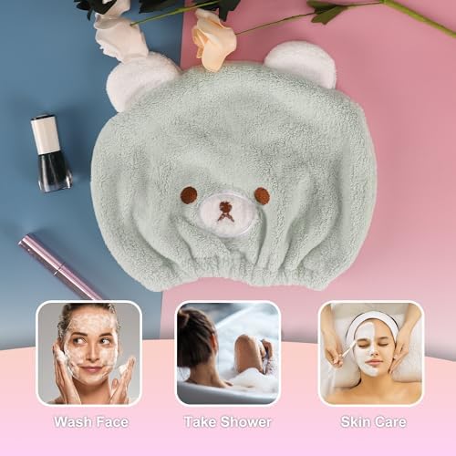 VOCOSTE Hair Drying Towel Wrap for Women