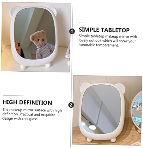 VICASKY Cartoon Shape Wall Mounted Cosmetic Mirror
