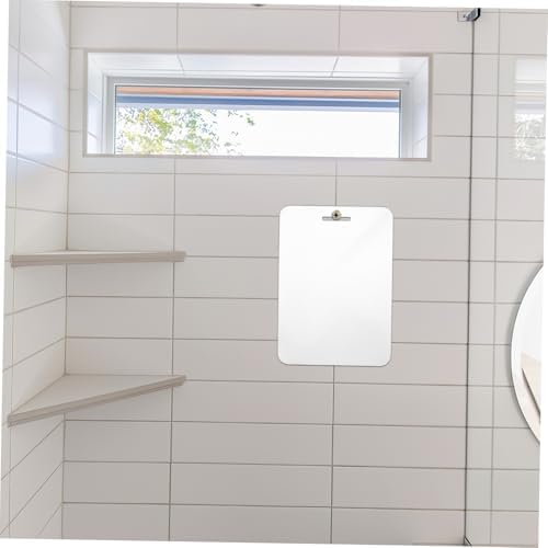 Healeved Fogless Acrylic Mirror Set for Bathroom Shaving Makeup