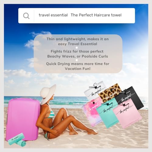 THE PERFECT HAIRCARE Curly Hair Microfiber Plopping Set
