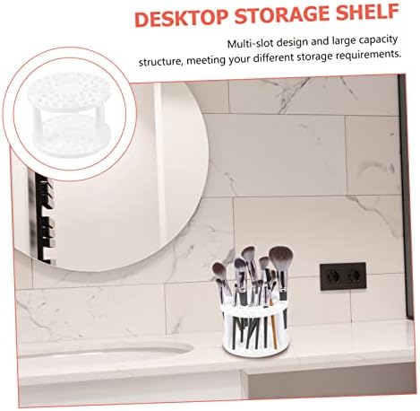 SOESFOUFU Desktop Makeup Brush Organizer 49 Slots