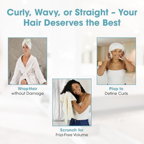 Hair RePear Anti Frizz Cotton Hair Wrap Towel