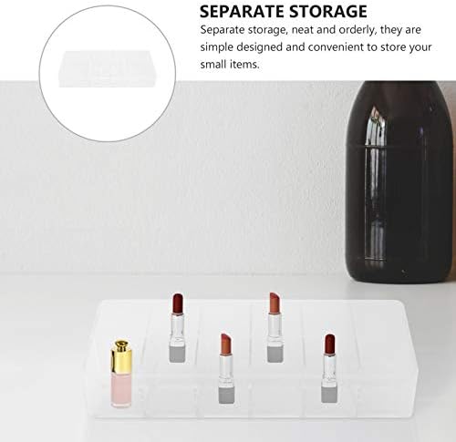 Cabilock Transparent Lipstick Storage Case Organizer