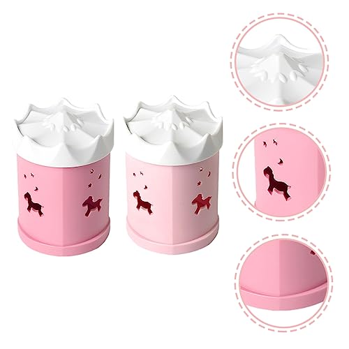 FOYTOKI 2pcs Beauty Sponge Storage Box