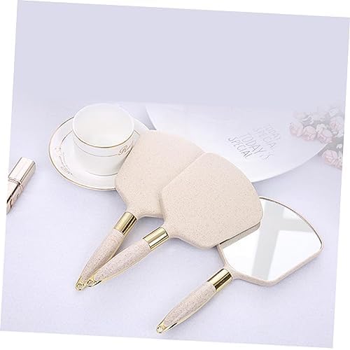 OATIPHO Handheld Mirror with Handle for Vanity Makeup