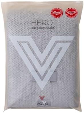 VOLO Hero Luna Gray Hair Towel Ultra Soft Super Absorbent