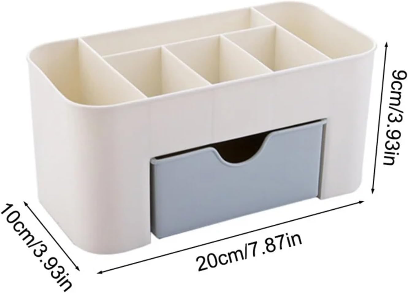 Pink Stackable Cosmetic Storage Organizer with Drawer