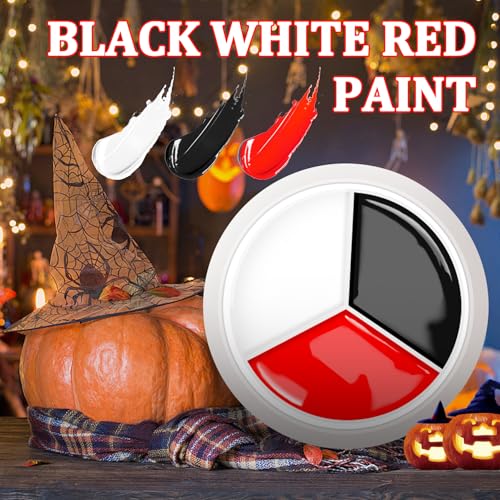 JunKuJK Clown Face Body Paint Kit