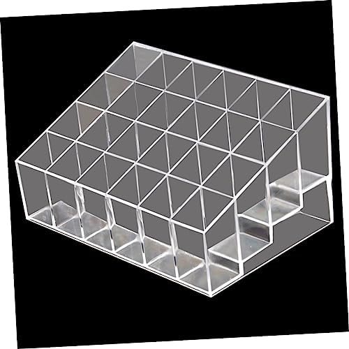 Mipcase 24-Slot Acrylic Lipstick Holder Display Case