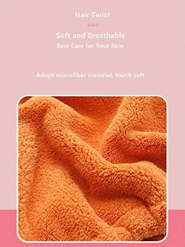 Foyadi Hair Drying Towel for Kids Girls with Cute Cartoon Design