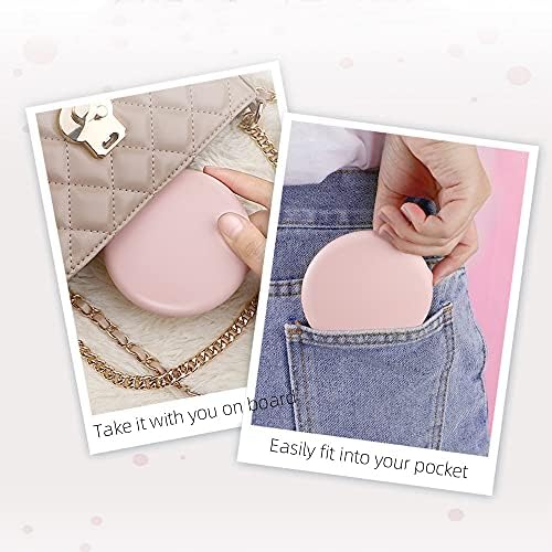 HengJuLe Makeup Mirror with LED Light and Magnifying Glass