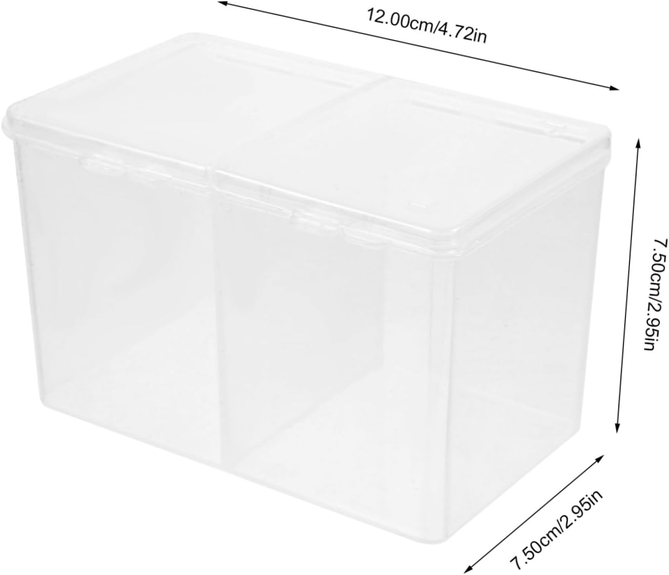 Cotton Pads Holder Box for Makeup and Jewelry Storage