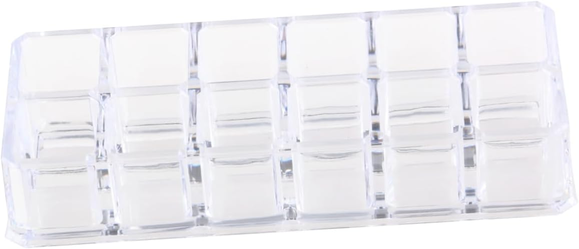 VICASKY Clear Acrylic Lipstick Display Organizer