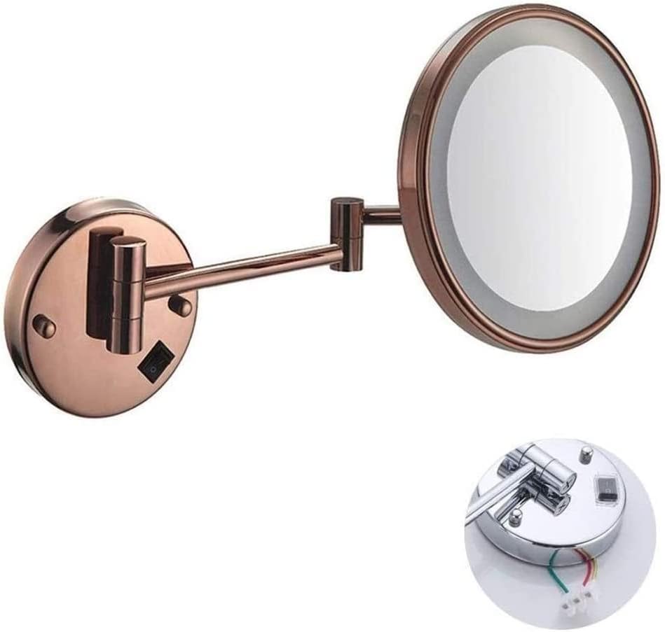 DEIHGE Vanity Mirror 3X Magnification LED Light