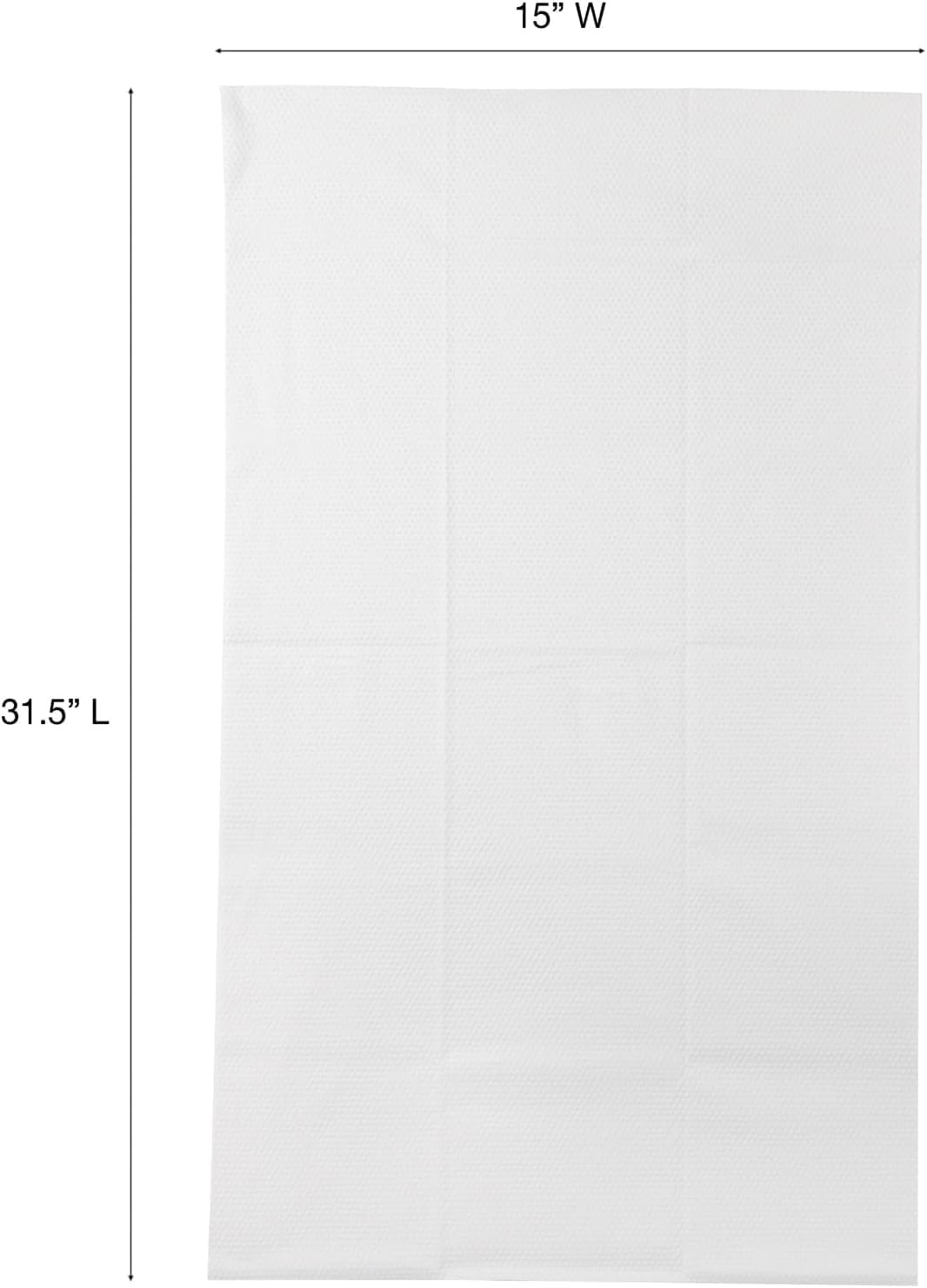 ForPro Premium Disposable Bath Towels 50-Count