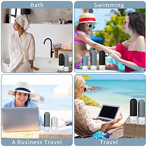 18-Pack TSA Approved Leak Proof Travel Bottles Set