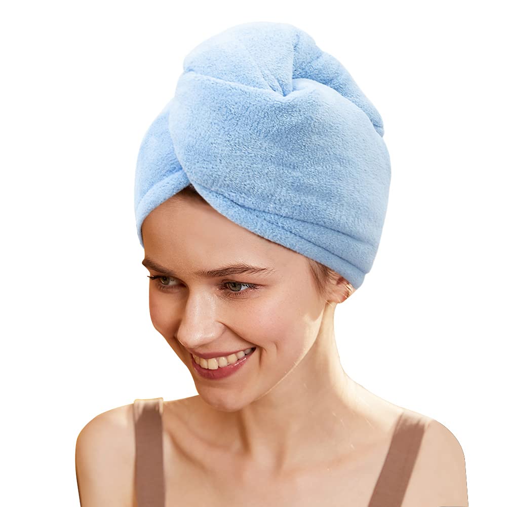 2 Pack Women Microfiber Hair Drying Towel Wrap