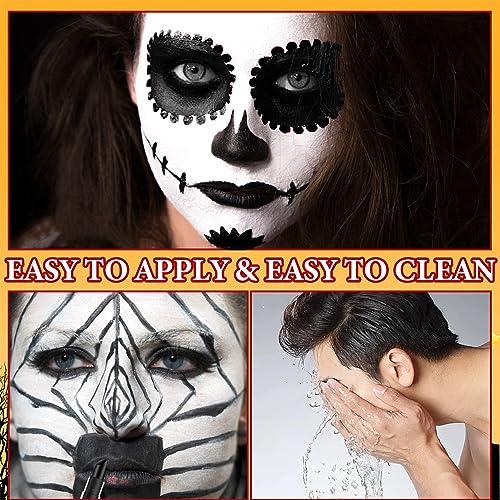 WENJLYJ Black Face Body Paint Stick for Sports and Cosplay