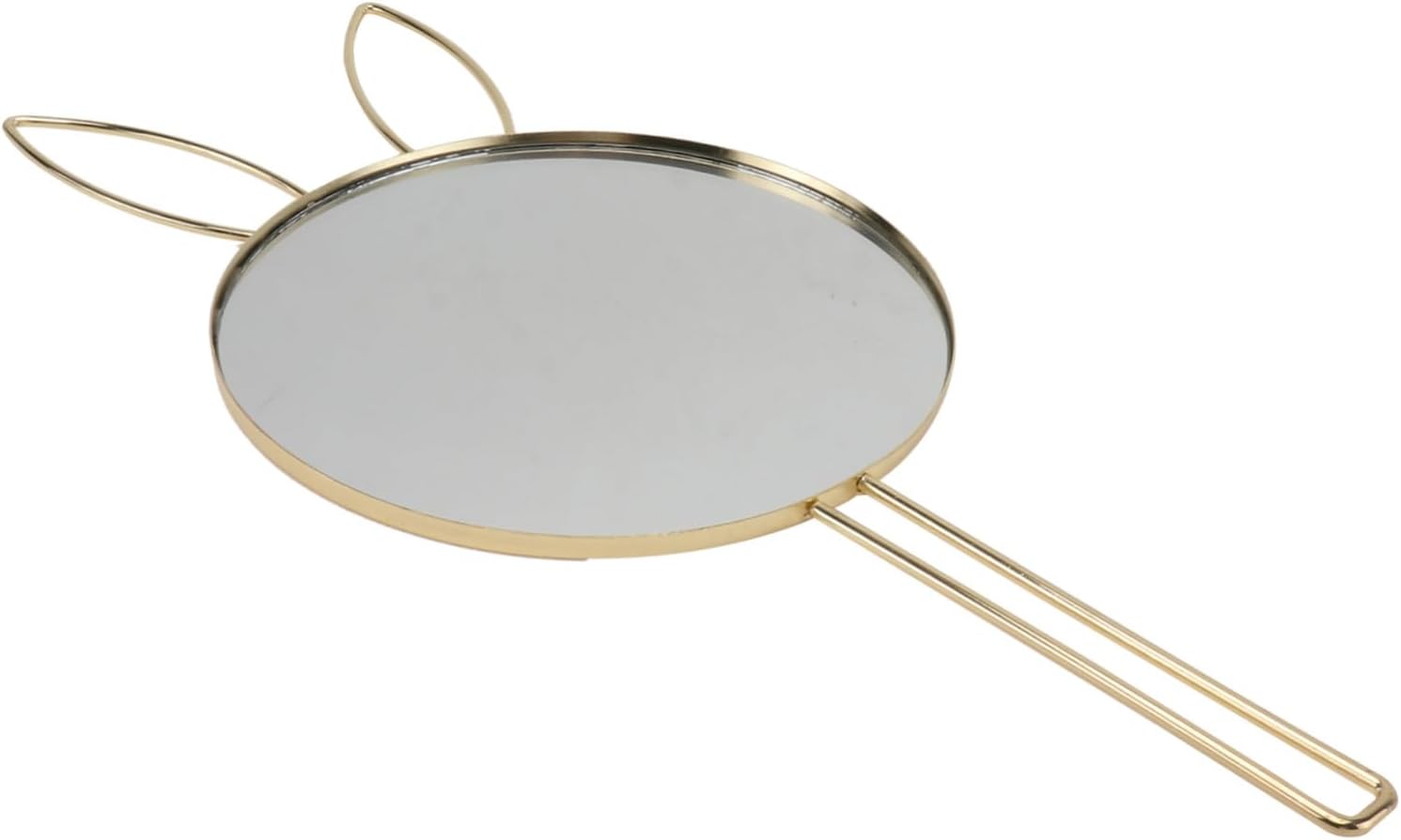 Healvian Wall Mounted Bunny Ear Makeup Mirror 1