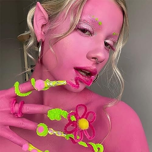 Mysense Pink Face Body Paint Stick for Sports and Halloween Makeup