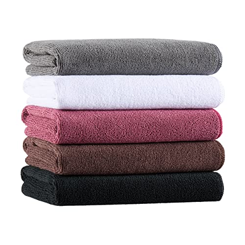 Arkwright Bleach Proof Salon Towels - 24 Pack 16x27 in Burgundy
