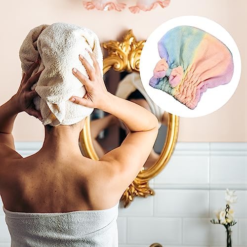 VOCOSTE Microfiber Hair Drying Towel Dry Cap