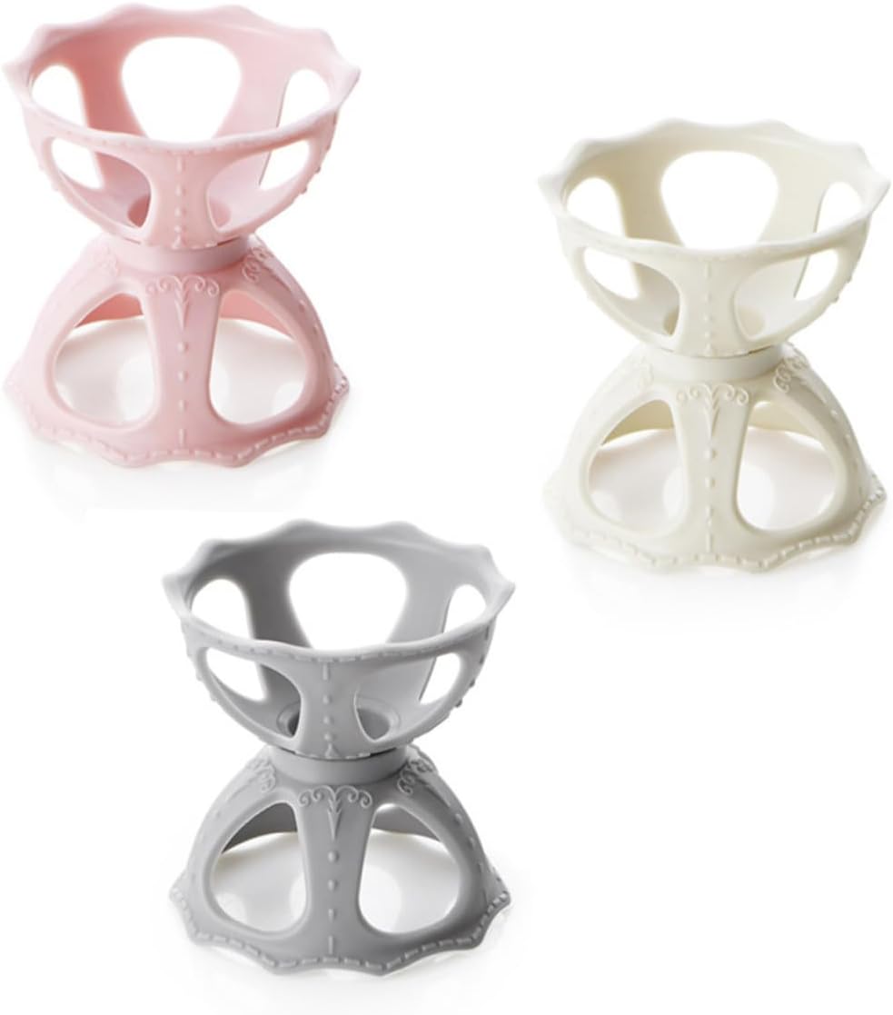 PLAFOPE 3pcs Cosmetic Puff Carrier Gourd Rack