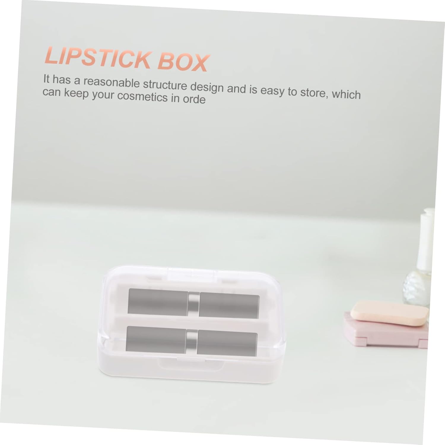 PartyKindom Desktop Cosmetic Storage Case Organizer