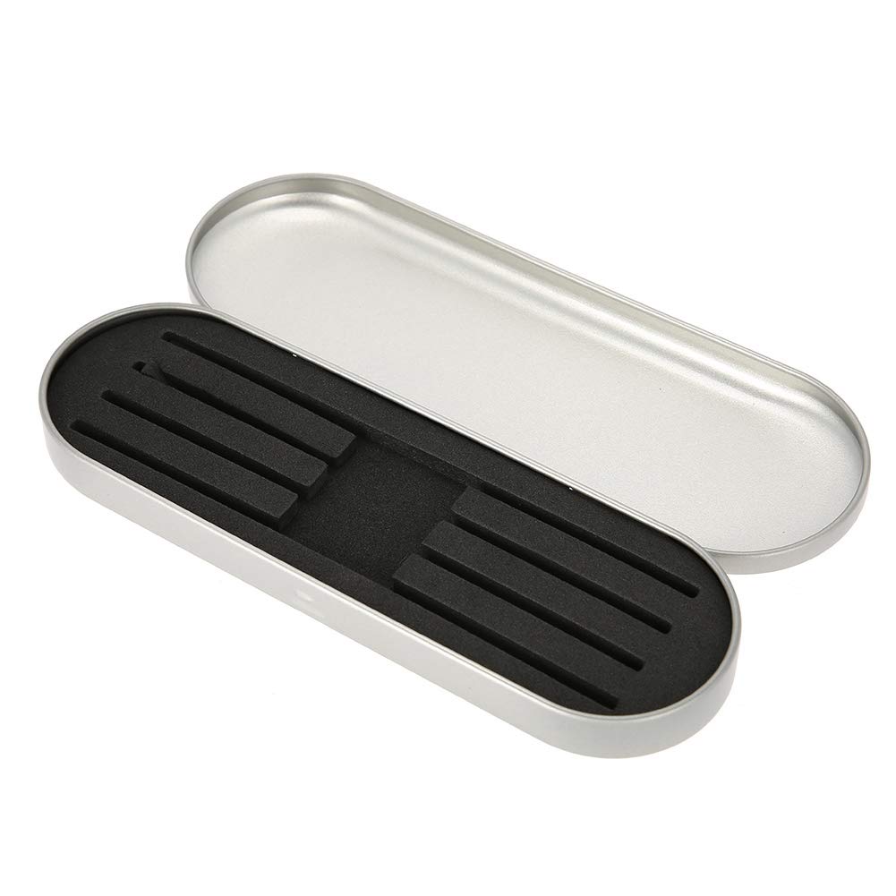 Sonew Silver Eyelash Tool Storage Box