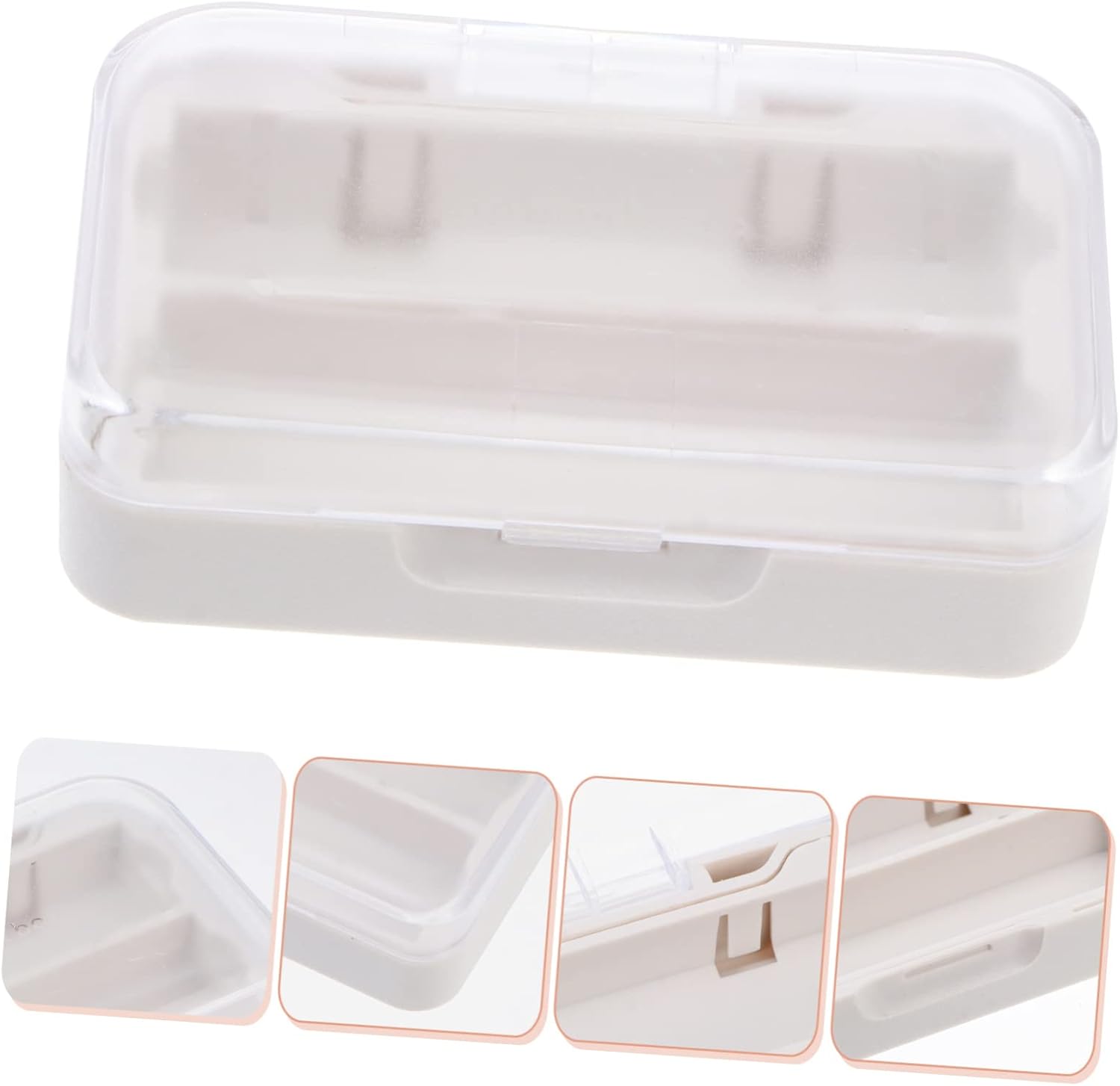 ELAYARD Cosmetic Storage Case with Mirror Organizer