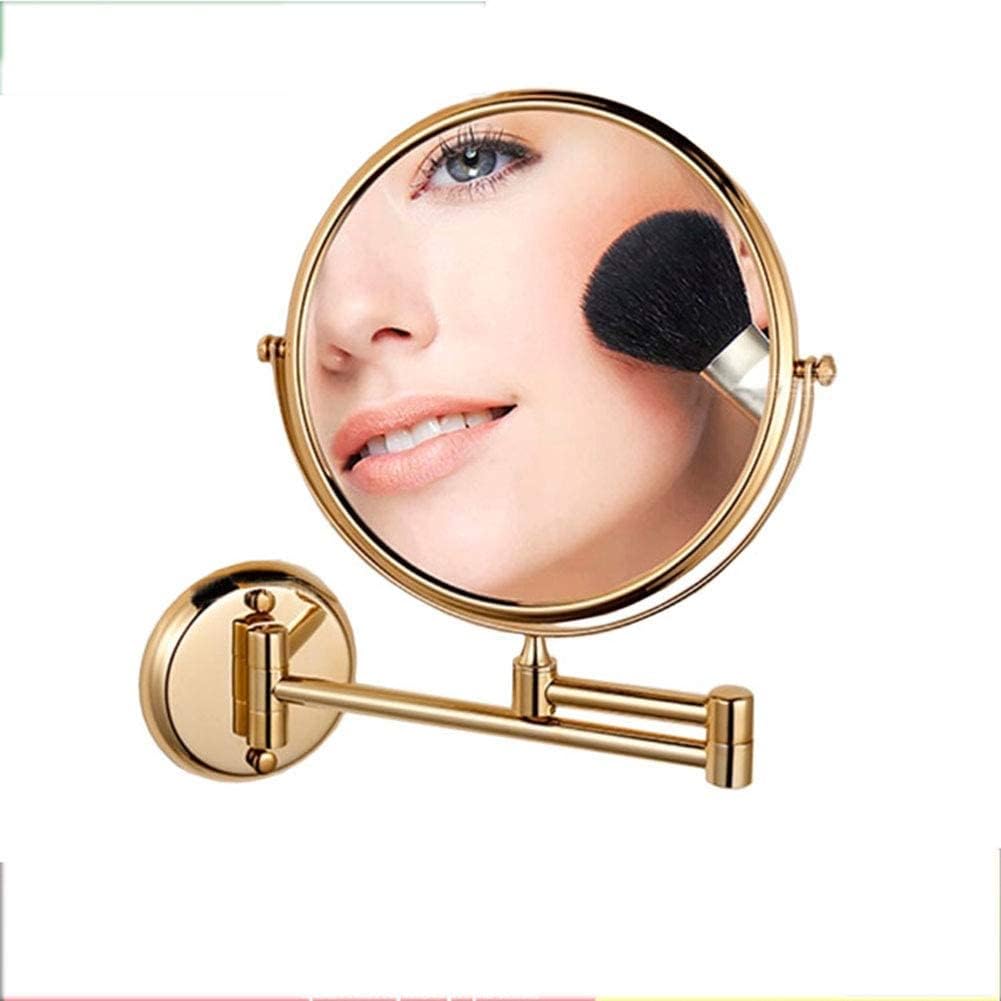 LCARY Wall Mounted Makeup Mirror with 3X Magnification