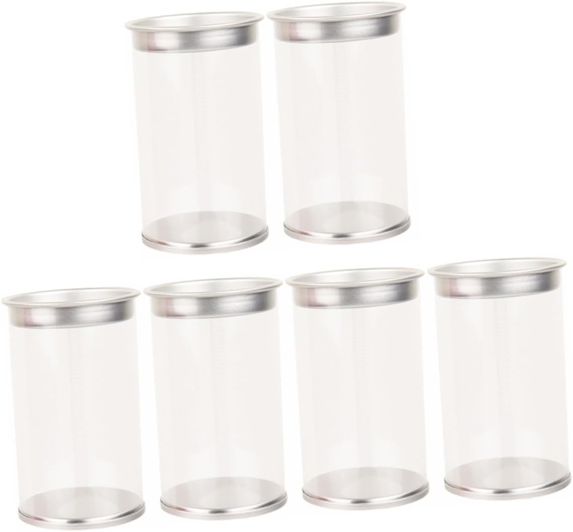 BIUDECO 6 Pack Egg Shape Makeup Sponge Case