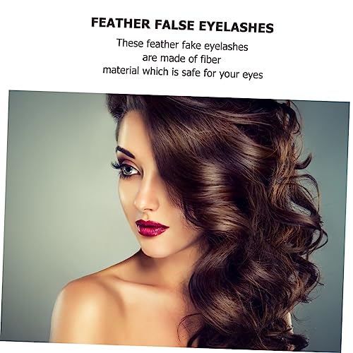 WOONEKY Dramatic Halloween False Lashes Set