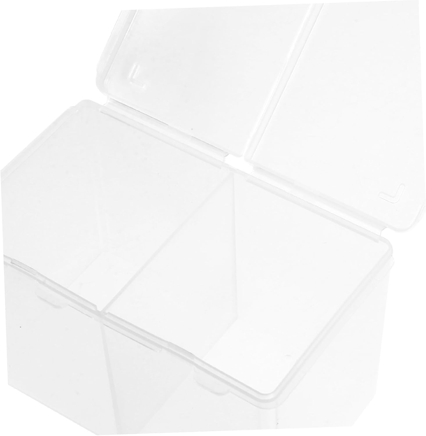 TOVINANNA Plastic Cotton Pads Storage Box