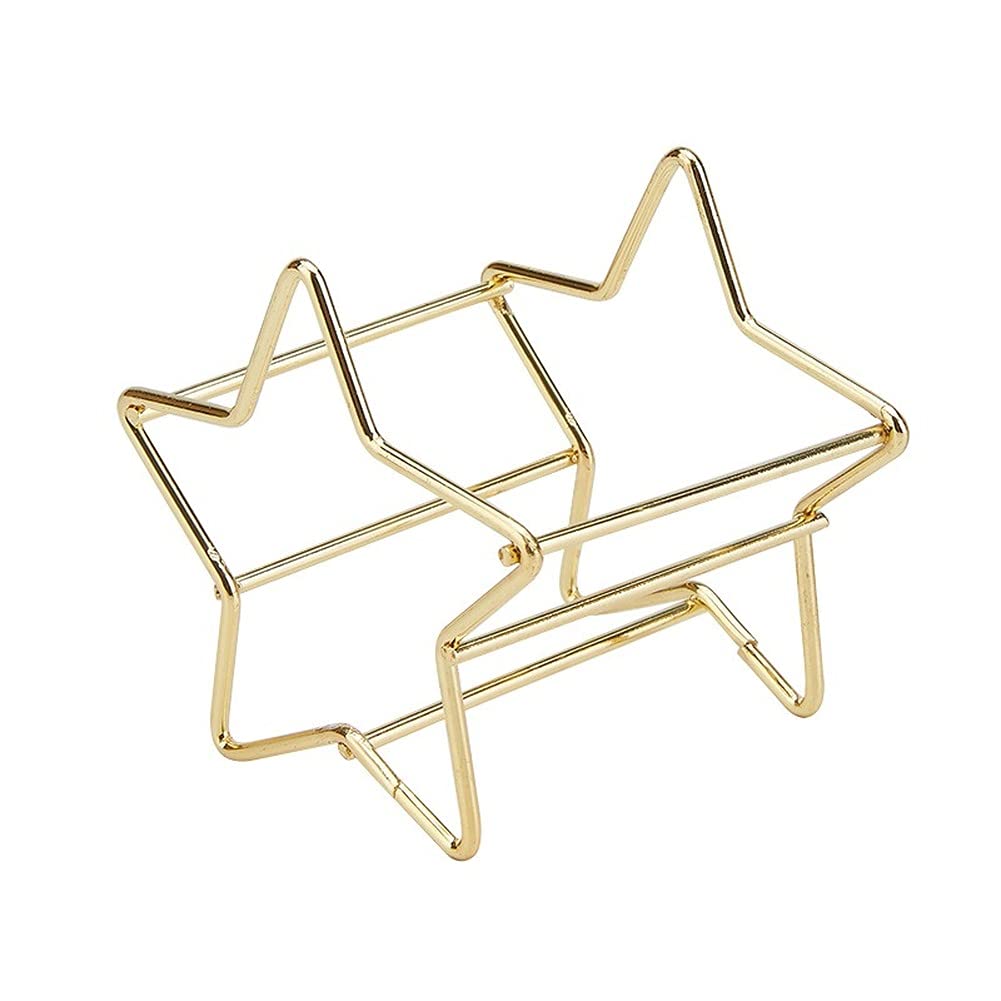 Durable Metal Star Sponge Holder Cosmetic Display Stand