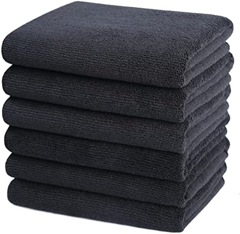 Somush ProHomTex Microfiber Hair Drying Towels Set of 6