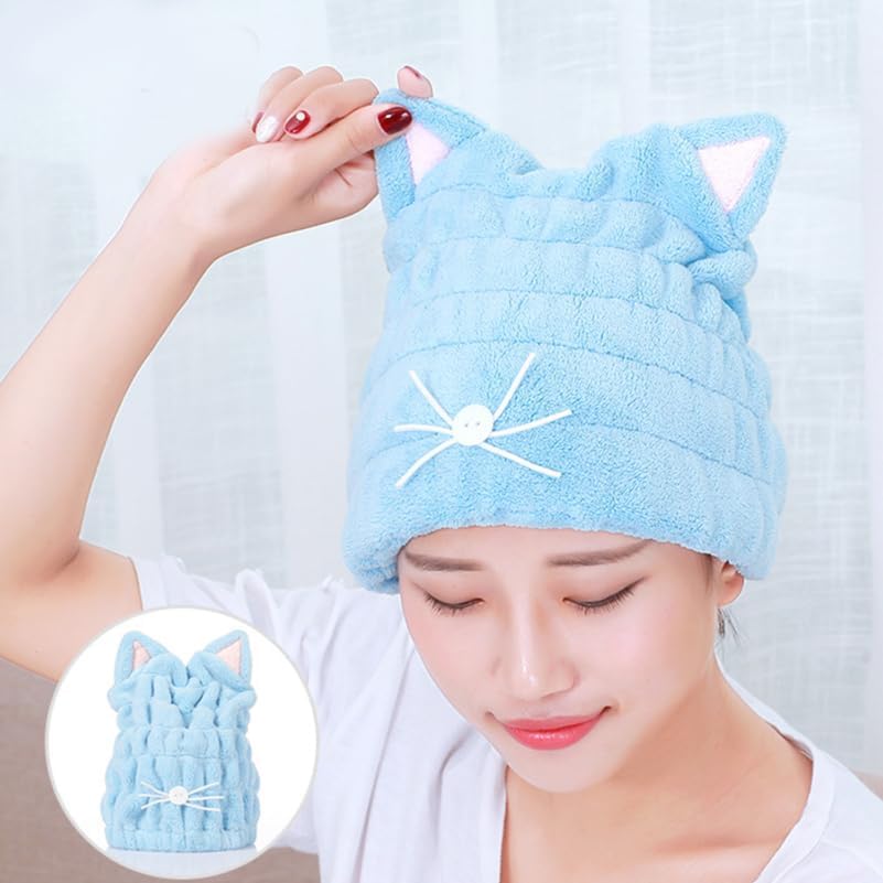 POPETPOP Hair Drying Cap Quick Dry Towel