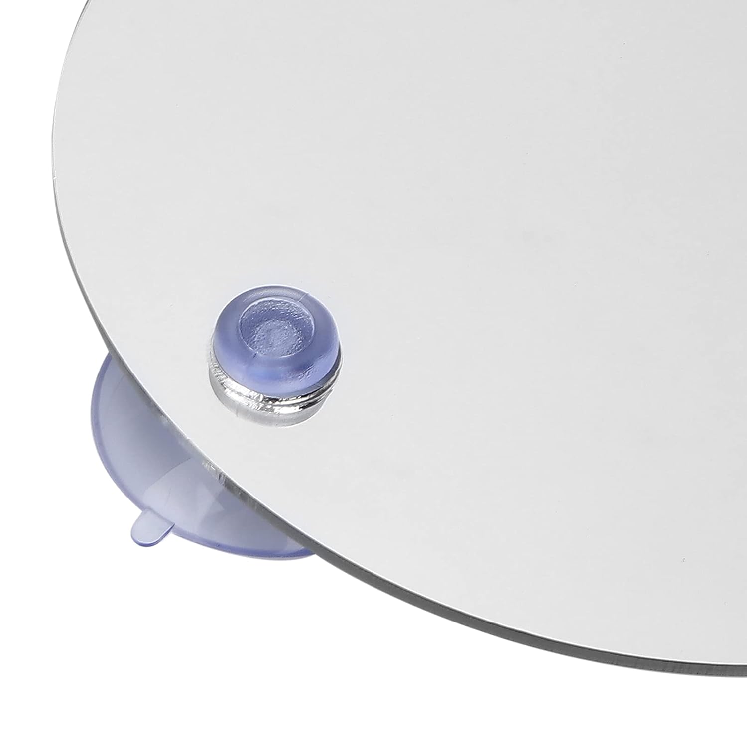 Fogless Round Shower Mirror with Suction Hook