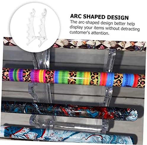 1Pc Arc Shaped Makeup Display Stand Organizer