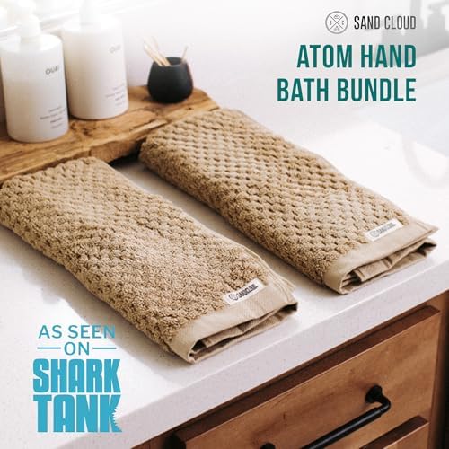 Sand Cloud Turkish Bath Towels Set of 2 - Luxury Soft Linen Organic Cotton