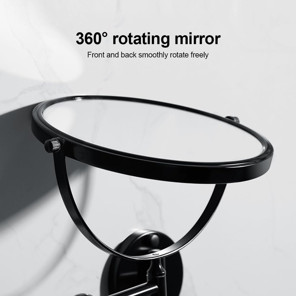 Flowhale Wall Mounted Makeup Mirror 3X Magnification 1