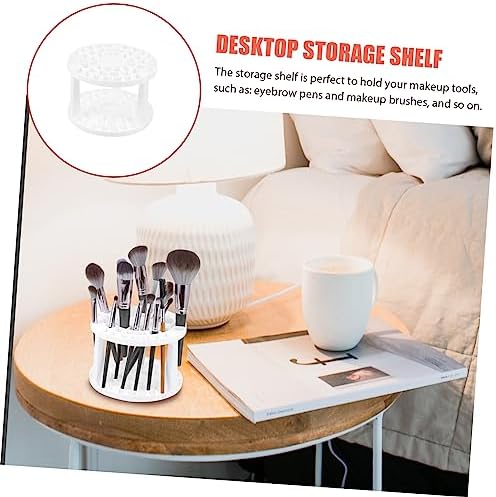 Detachable Makeup Brush Rack Organizer for Vanity and Bathroom