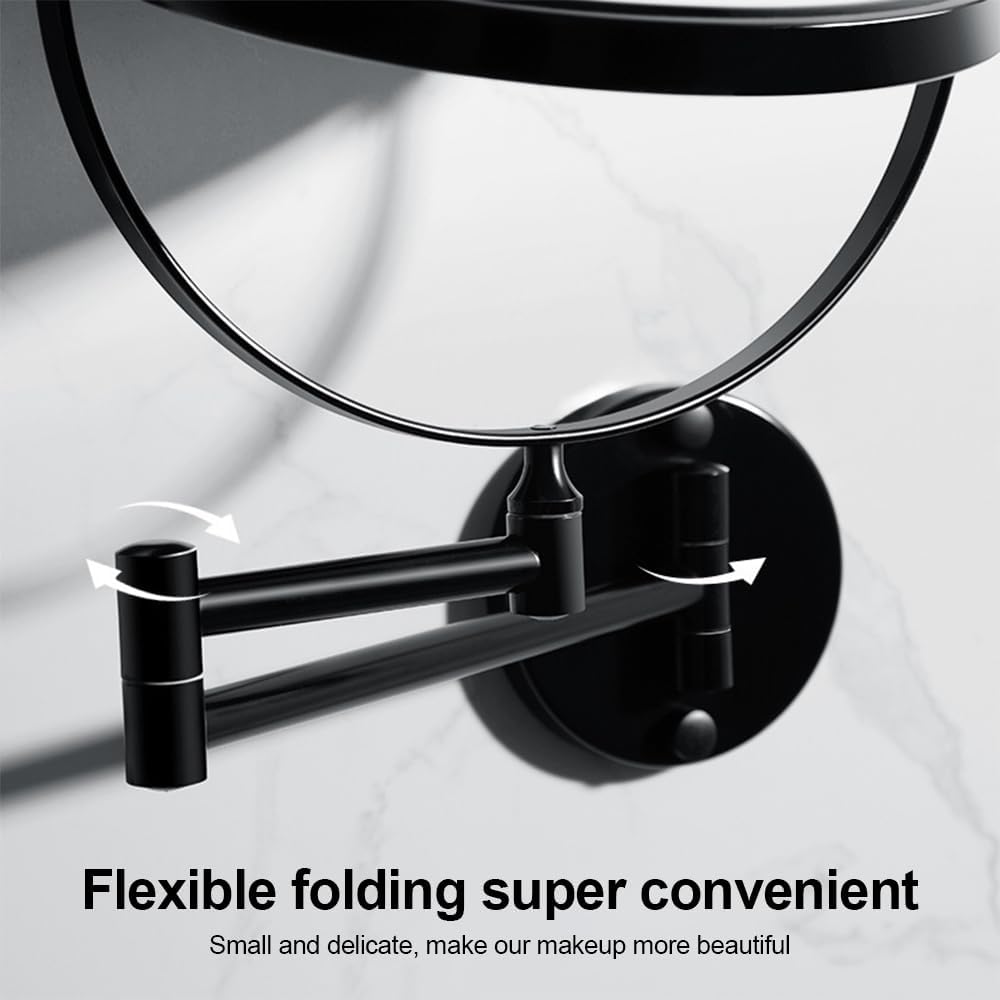 Flowhale Wall Mounted Makeup Mirror 3X Magnification 1