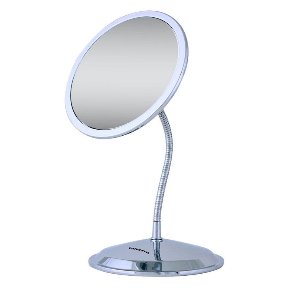 Ovente Travel Makeup Vanity Mirror with Gooseneck