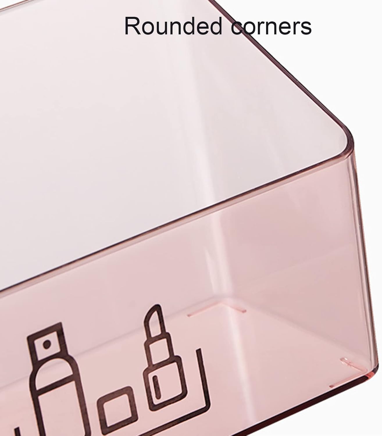 Kripyery Clear Cosmetic Organizer Minimalist Style