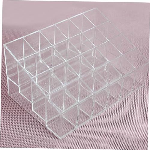 Mipcase 24-Slot Acrylic Lipstick Holder Display Case