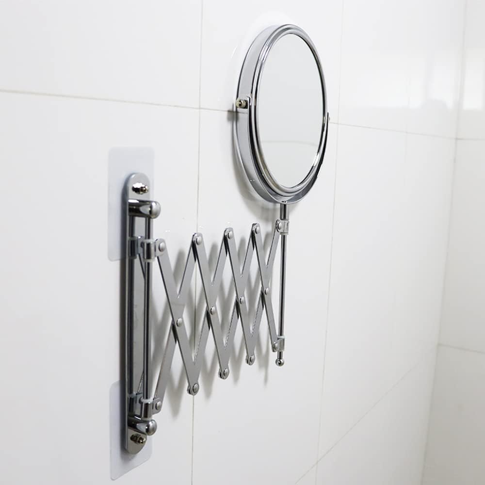 WELLLINK Extendable Makeup Mirror with 1X 7X Magnification