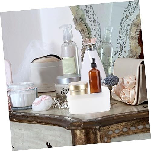 Callaron 1Pc Cosmetic Storage Case with Dustproof Lid