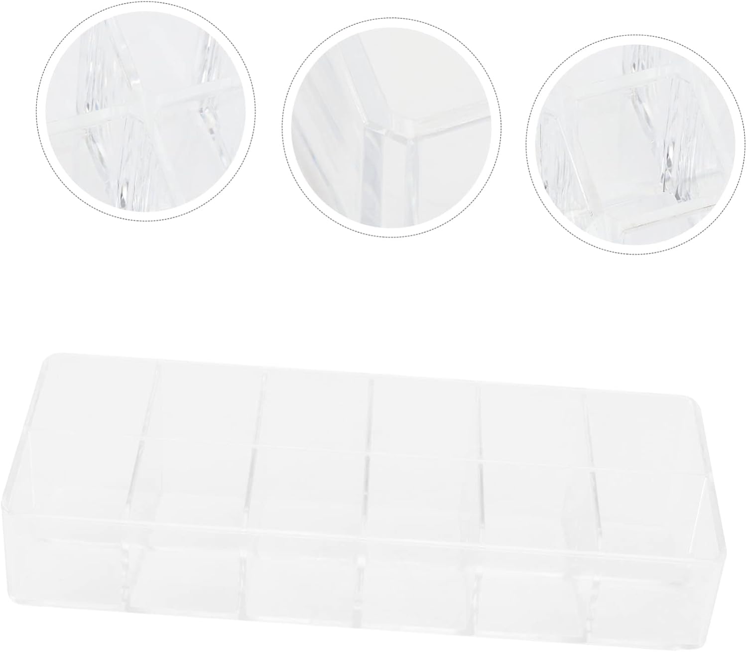 OSOLADY Lipstick Storage Case 12 Slots Organizer