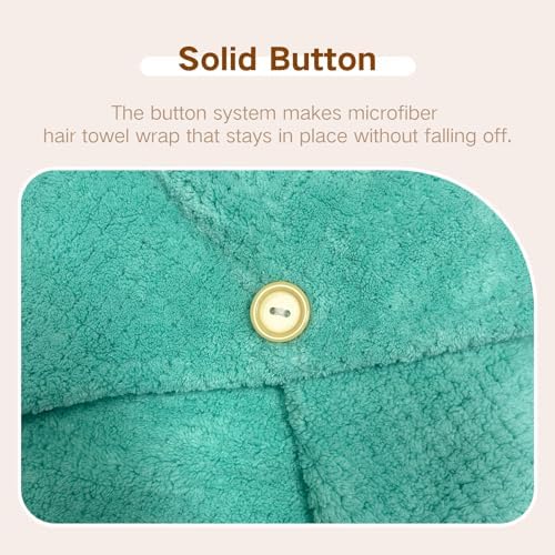 3 Pack Microfiber Hair Towel Wrap for Women
